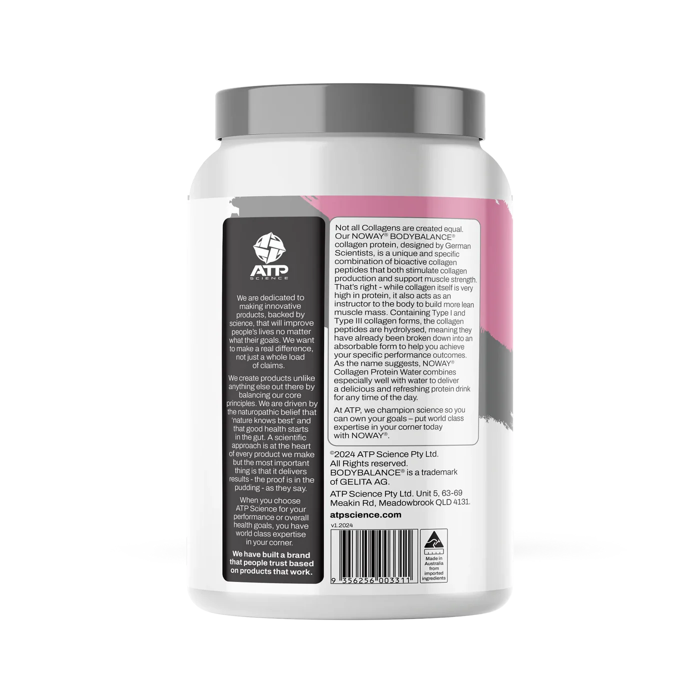 ATP Science Noway Protein Water 750g Pink Lemonade ATP Science Noway Protein Water 750g Pink Lemonade