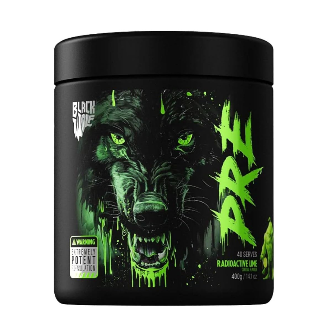 Black Wolf Pre Workout 40 Serves Lime