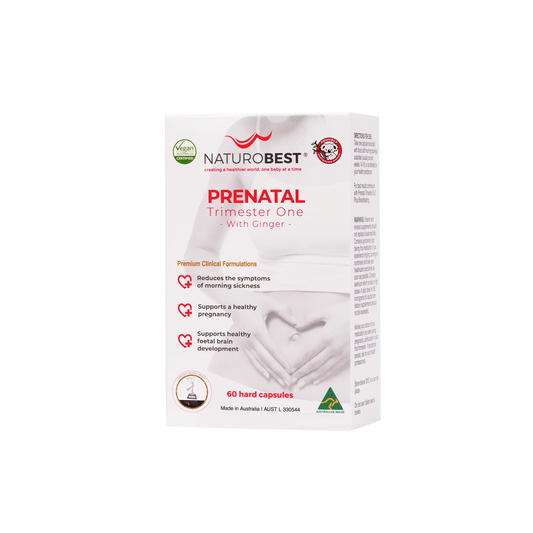 NaturoBest Prenatal Trimester One with Ginger 60c NaturoBest Prenatal Trimester One with Ginger 60c