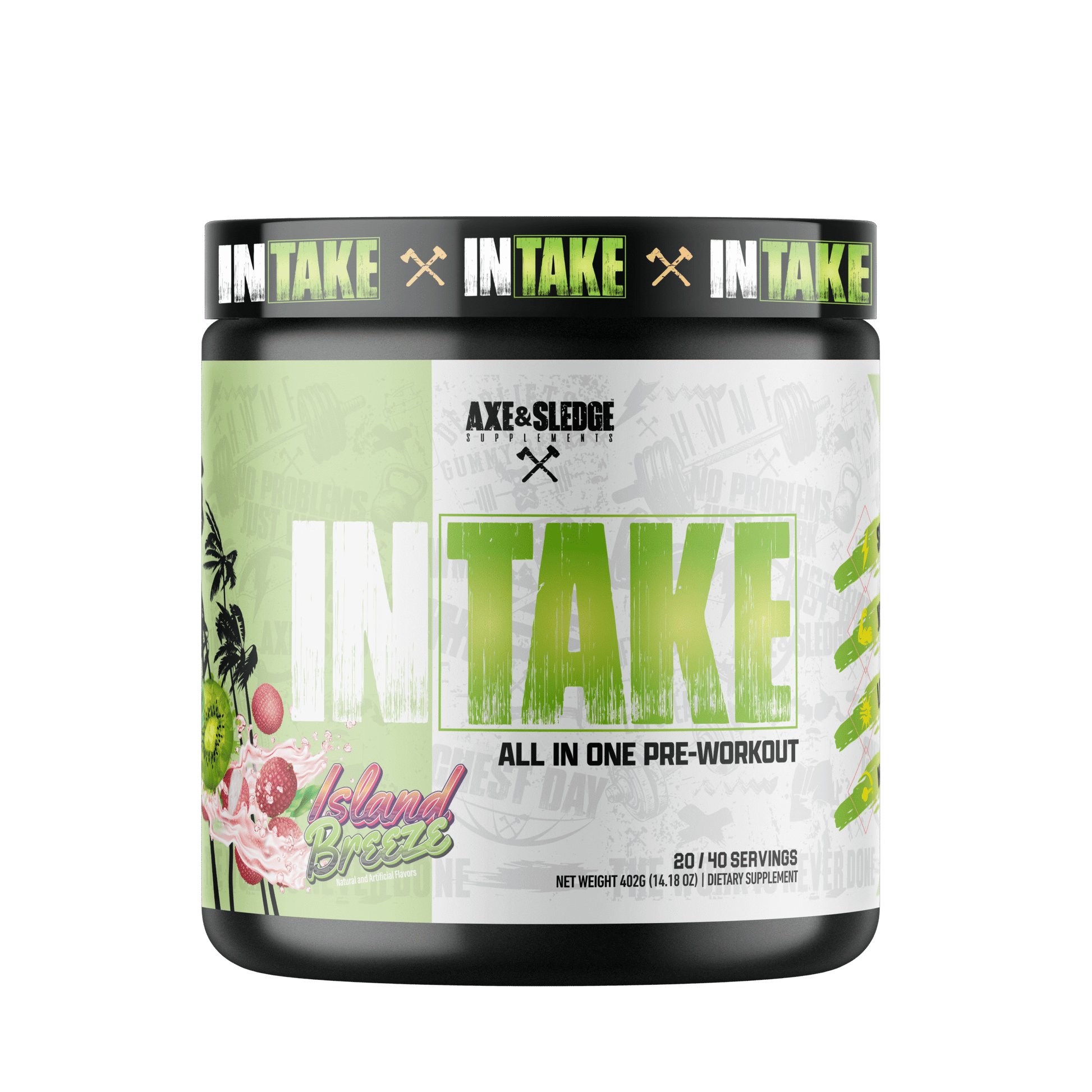 Axe & Sledge Intake 40 Serves Island Breeze Axe & Sledge Intake 40 Serves Island Breeze