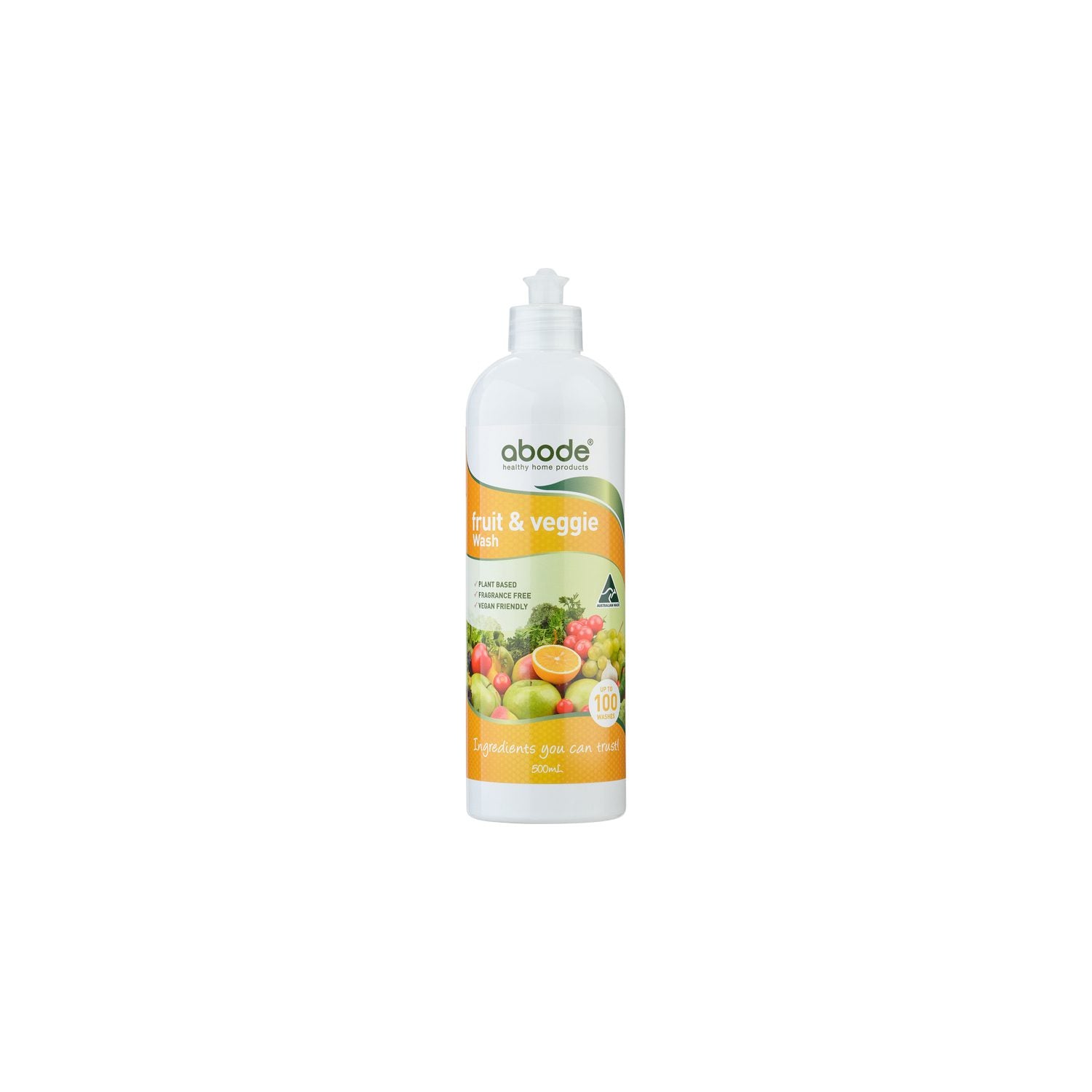 ABODE Fruit & Veggie Wash 500ml ABODE Fruit & Veggie Wash 500ml