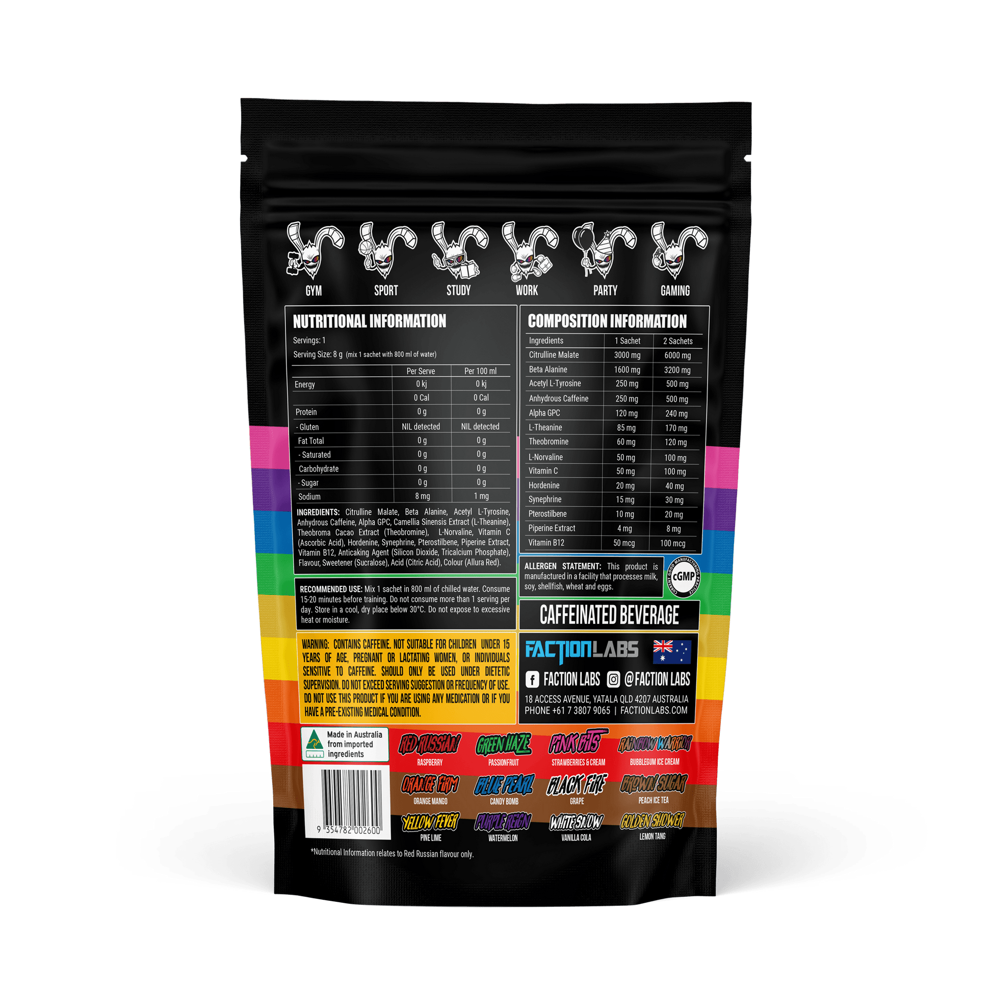 Faction Labs Disorder Faction Labs Disorder