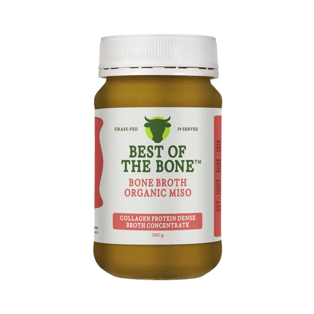 Best Of The Bone Broth Concentrate 390GM Organic Miso Best Of The Bone Broth Concentrate 390GM Organic Miso