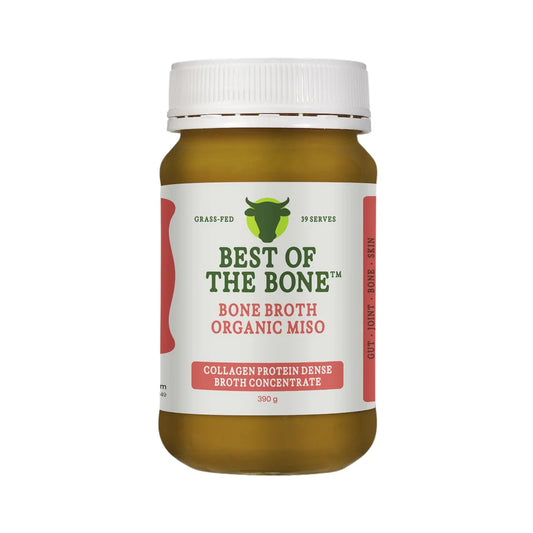 Best Of The Bone Broth Concentrate 390GM Organic Miso Best Of The Bone Broth Concentrate 390GM Organic Miso