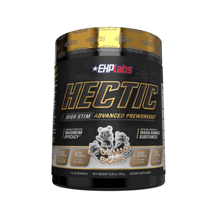 EHP Labs Hectic Pre-Workout 30 Serves Gummy Bear