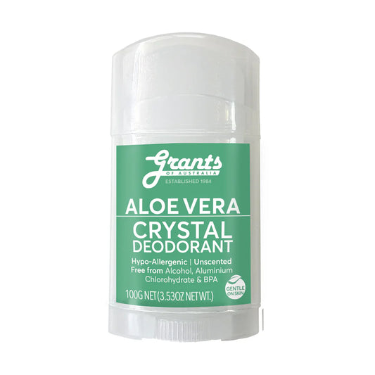Grants Crystal Deodorant 100g Aloe Vera Grants Crystal Deodorant 100g Aloe Vera