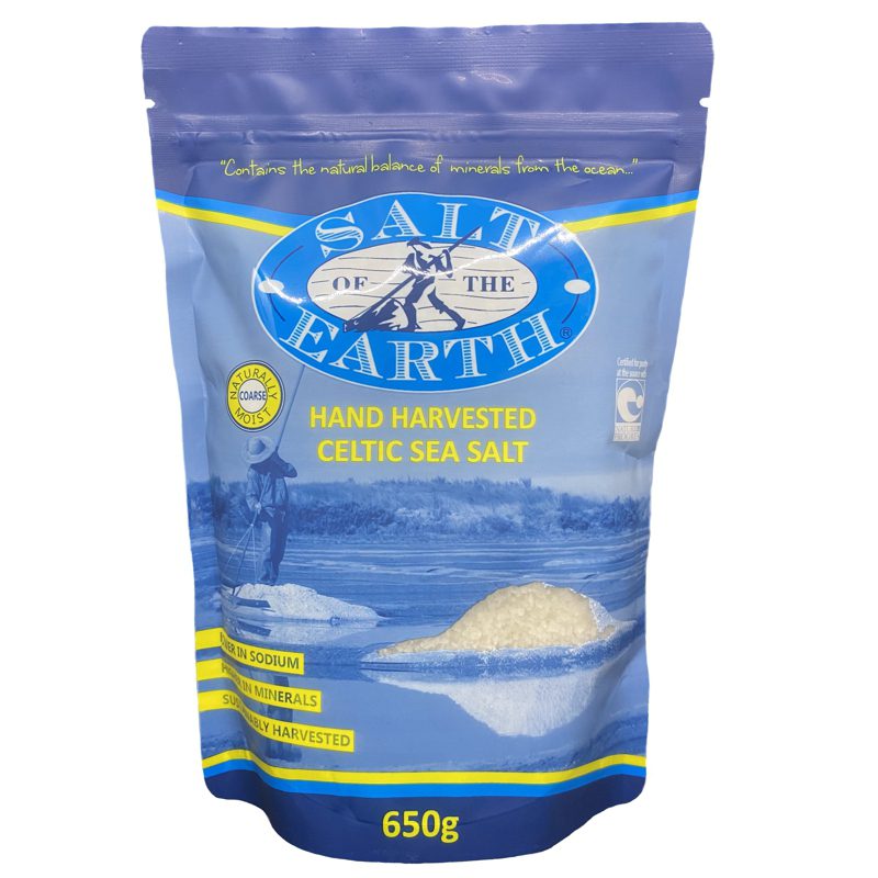 Salt of the Earth Celtic Sea Salt Salt of the Earth Celtic Sea Salt