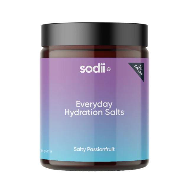 Sodii Everyday Hydration Salts 185g Passionfruit