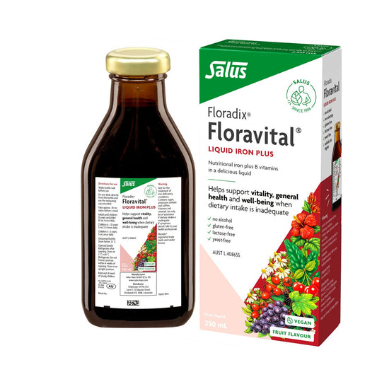 Floradix Floravital Iron Yeast Free & Vegan Floradix Floravital Iron Yeast Free & Vegan