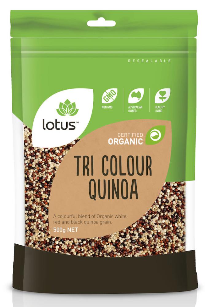 Lotus Organic Tri Colour Quinoa