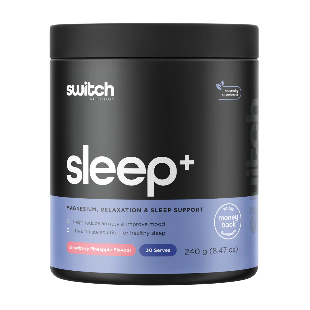 Switch Nutrition Sleep+ 30 Serves Strawberry Pineapple Switch Nutrition Sleep+ 30 Serves Strawberry Pineapple