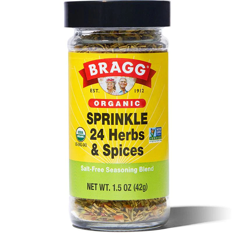 Bragg Herbs & Spices Sprinkle 42g Bragg Herbs & Spices Sprinkle 42g