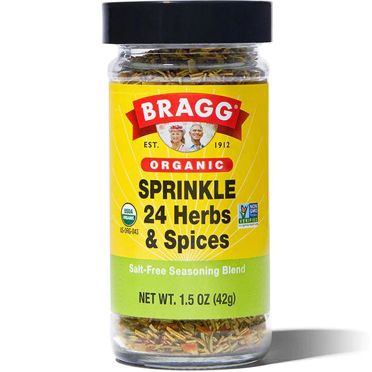 Bragg Herbs & Spices Sprinkle 42g Bragg Herbs & Spices Sprinkle 42g