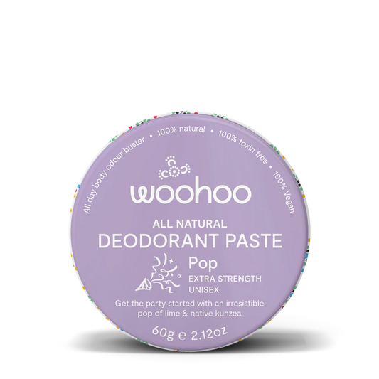 Woohoo Deodorant Paste 60g Pop Woohoo Deodorant Paste 60g Pop
