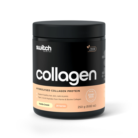 Switch Nutrition Collagen 20 Serves Vanilla Creme Switch Nutrition Collagen 20 Serves Vanilla Creme