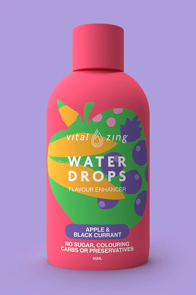 Vital Zing Water Drops 45ml Apple Blackcurrant Vital Zing Water Drops 45ml Apple Blackcurrant