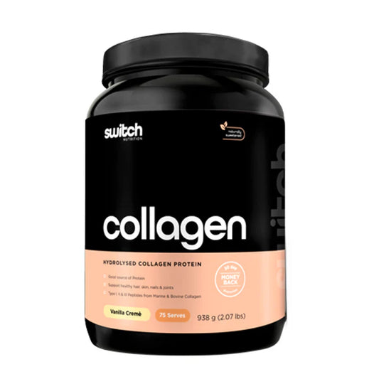 Switch Nutrition Collagen 75 Serves Vanilla Creme Switch Nutrition Collagen 75 Serves Vanilla Creme