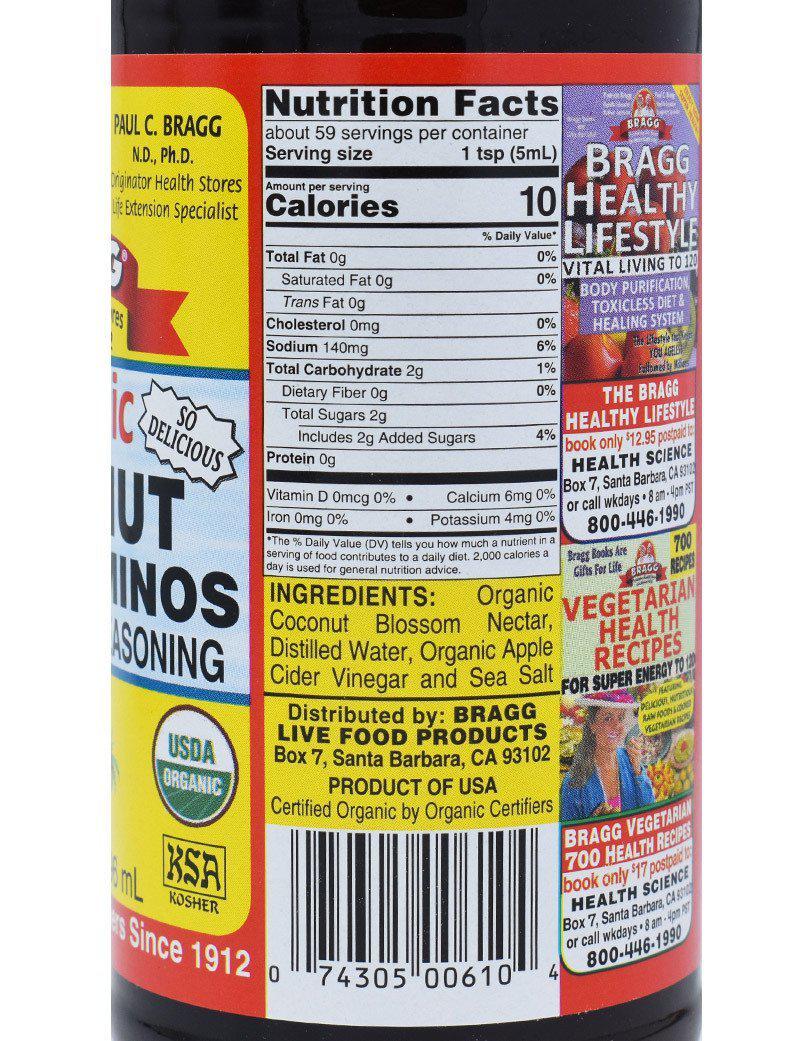 BRAGG COCONUT LIQUID AMINOS