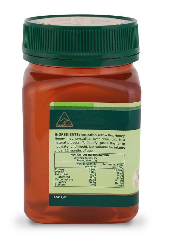 ABN Yellow Box Honey ABN Yellow Box Honey