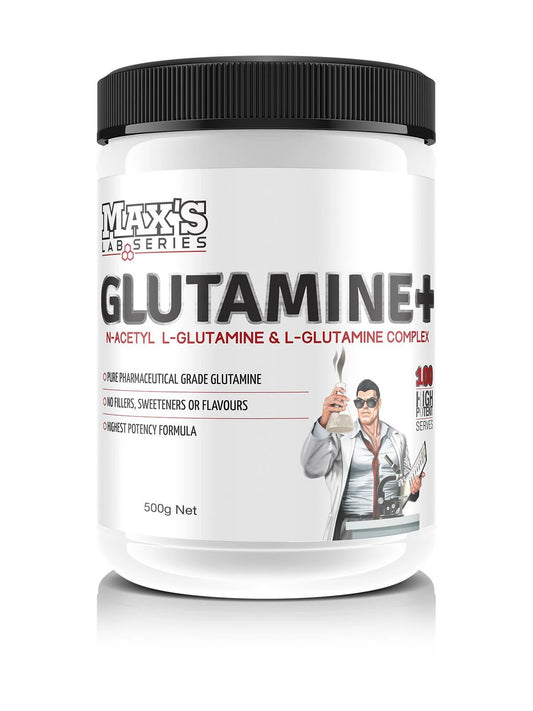Maxs Lab Series Glutamine 500G Maxs Lab Series Glutamine 500G