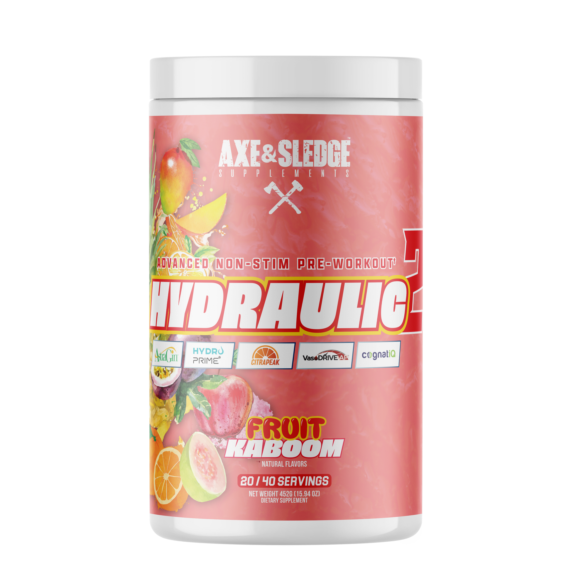 Axe & Sledge Hydraulic 40 Serves Fruit Kaboom Axe & Sledge Hydraulic 40 Serves Fruit Kaboom