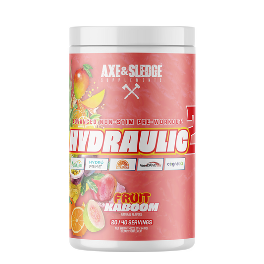 Axe & Sledge Hydraulic 40 Serves Fruit Kaboom Axe & Sledge Hydraulic 40 Serves Fruit Kaboom
