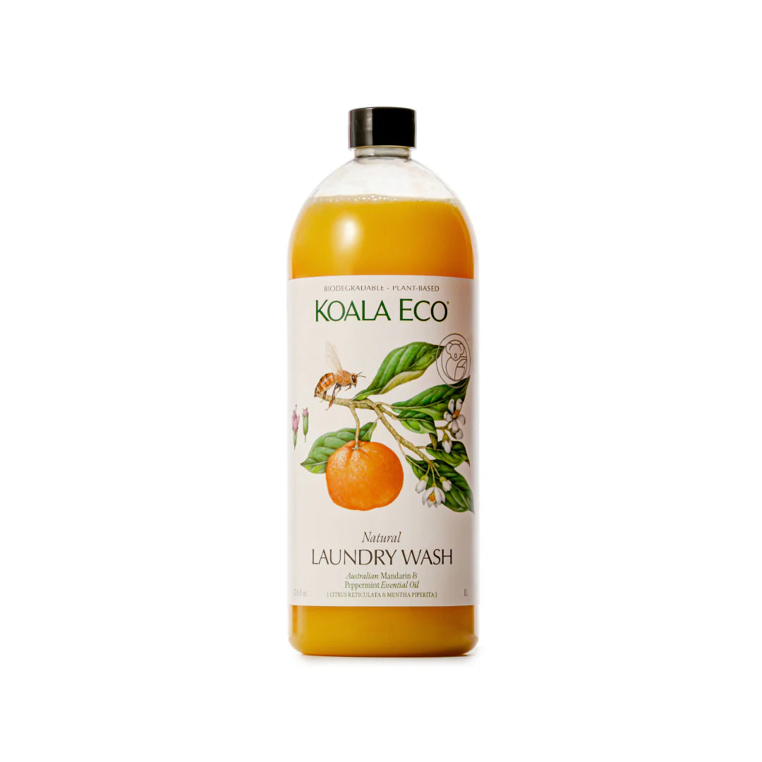 Koala Eco Laundry Wash 1L Mandarin & Peppermint Koala Eco Laundry Wash 1L Mandarin & Peppermint