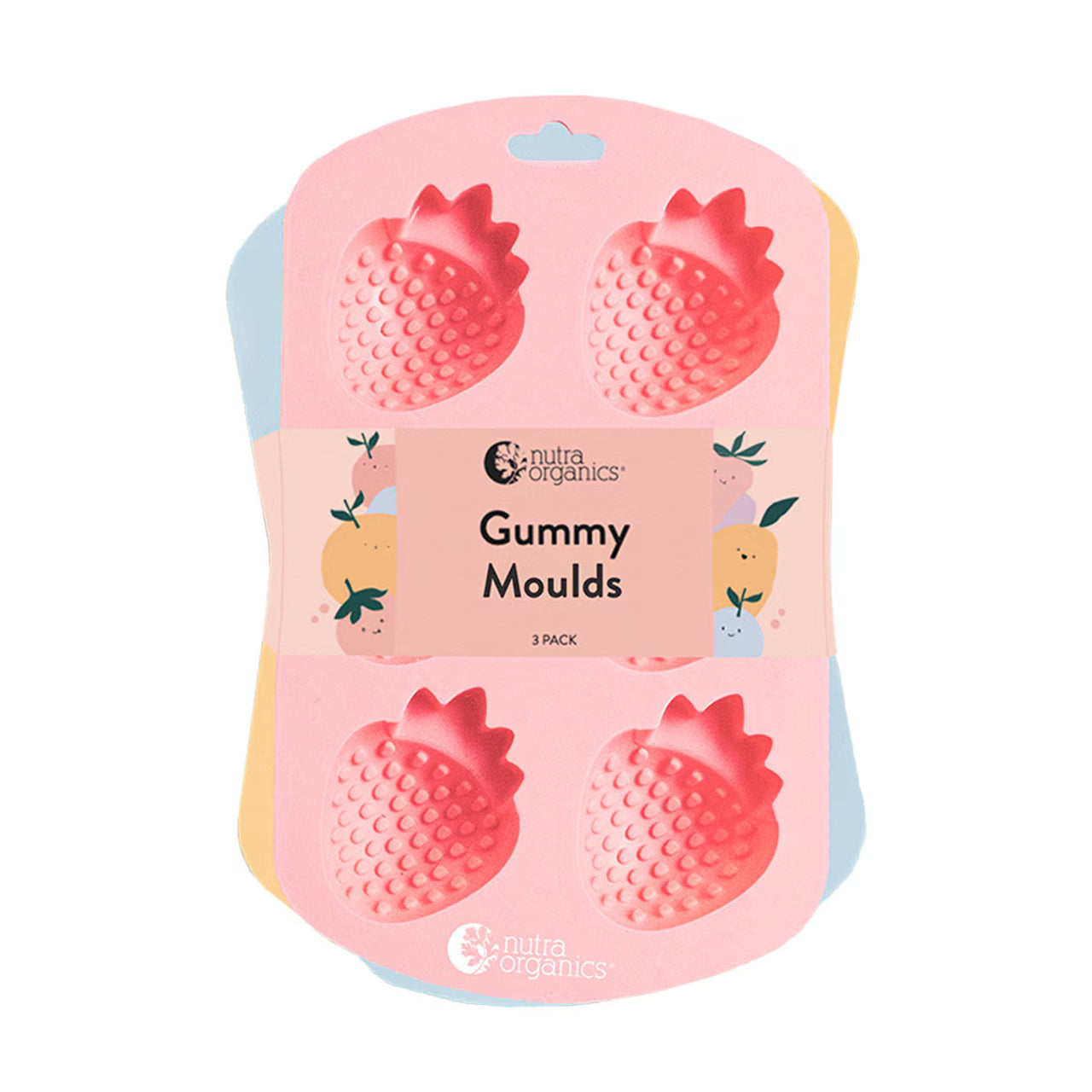 Nutra Organics Gummy Moulds 3 Pack Nutra Organics Gummy Moulds 3 Pack