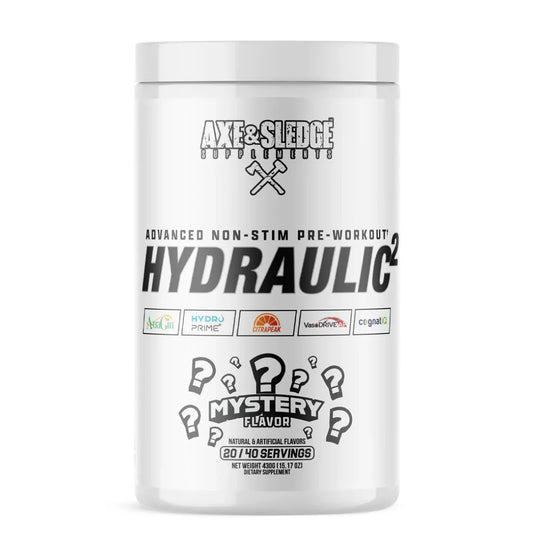 Axe & Sledge Hydraulic 40 Serves Mystery Flavour Axe & Sledge Hydraulic 40 Serves Mystery Flavour