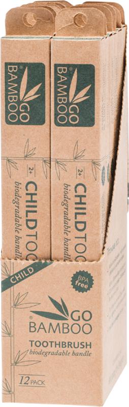GO BAMBOO CHILDRENS TOOTHBRUSH GO BAMBOO CHILDRENS TOOTHBRUSH
