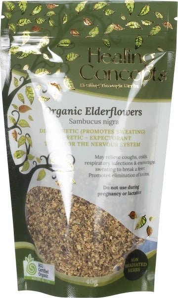 Healing Concepts Organic Elderflowers 50g