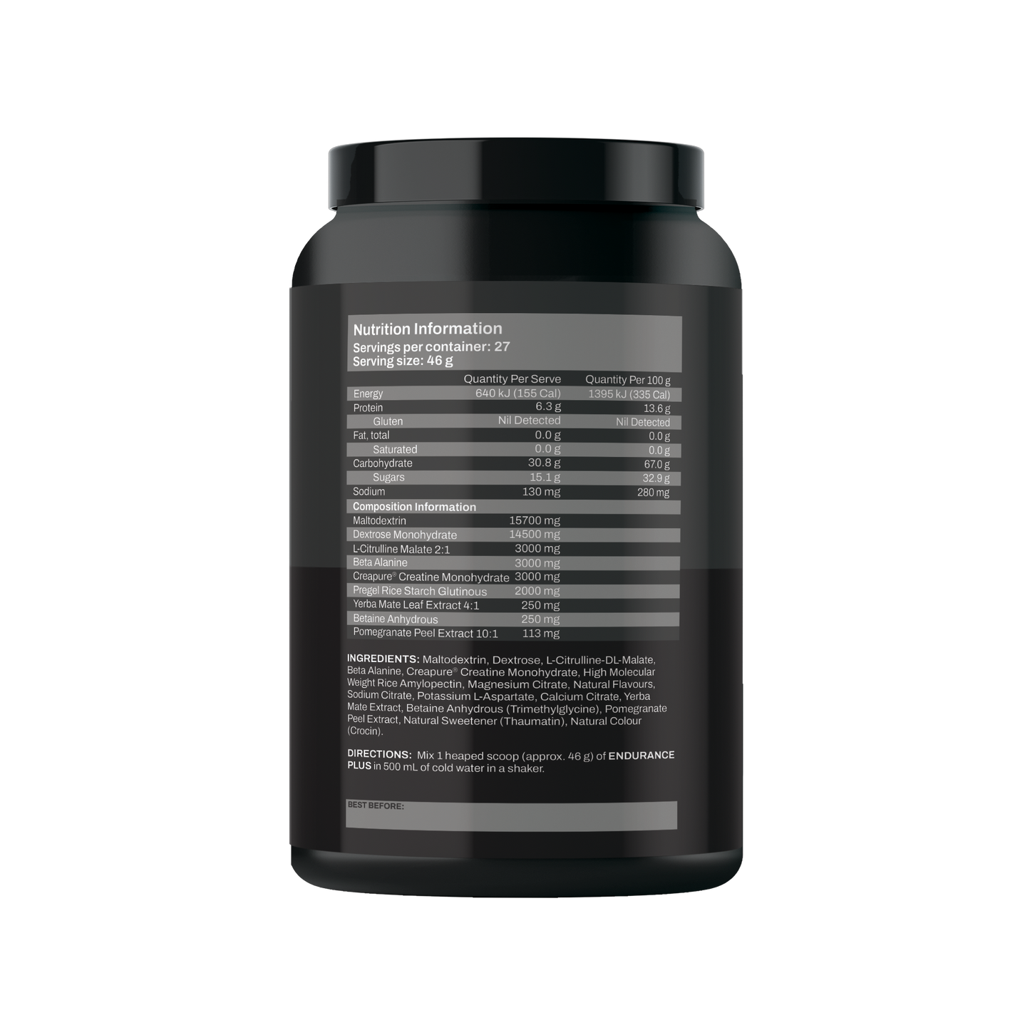 ATP Science Endurance+ 1.24kg Lemon Lime