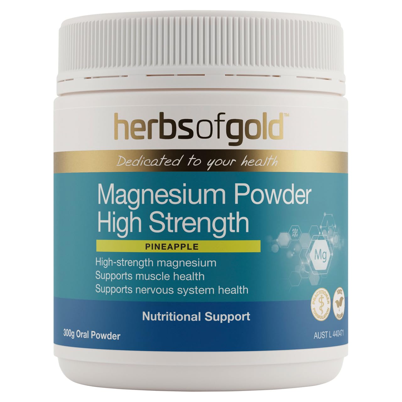 HofG Magnesium Powder High-Strength 300g