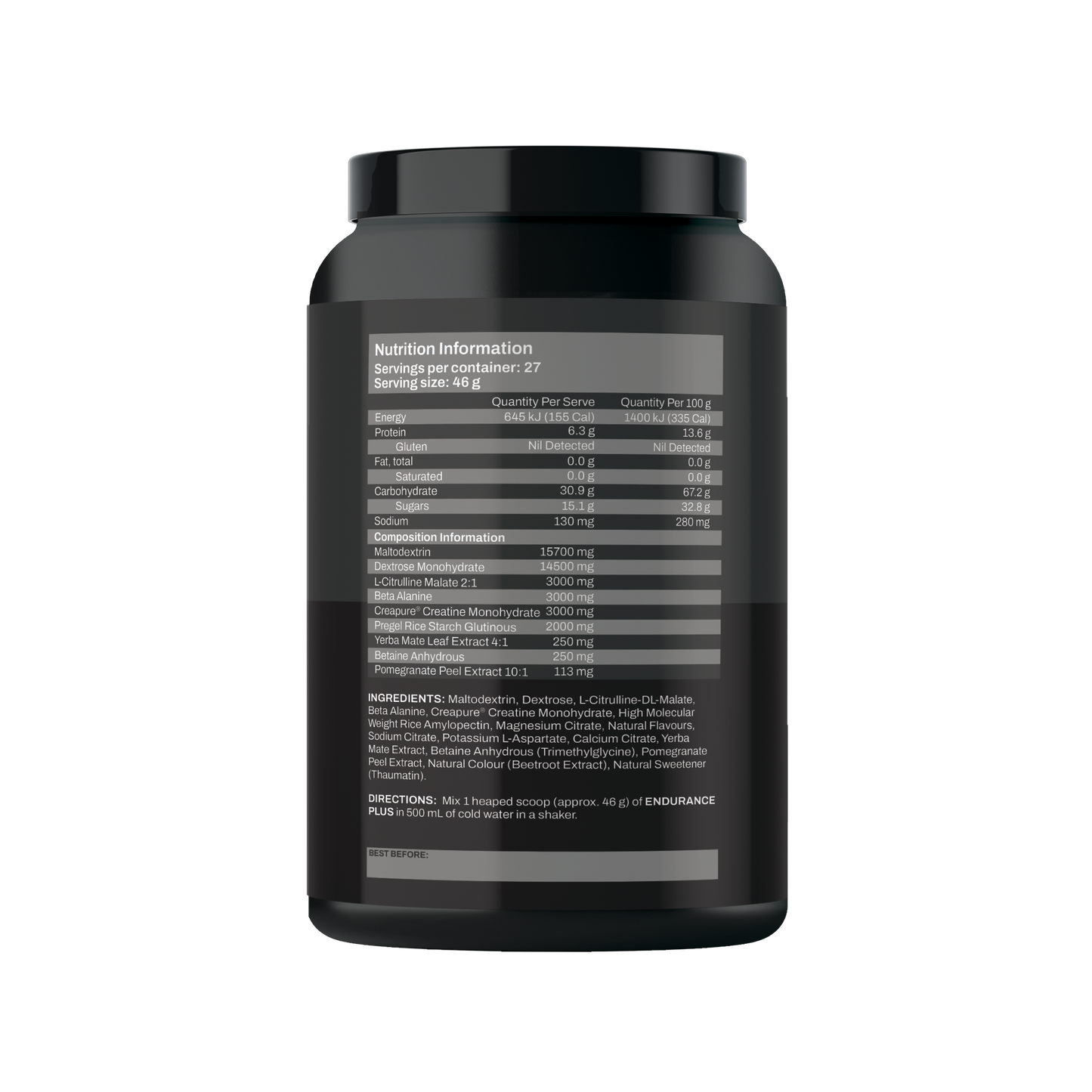 ATP Science Endurance+ 1.24kg Mixed Berry