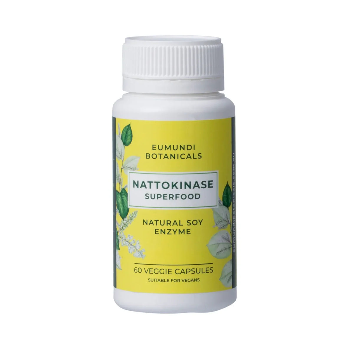 Eumundi Botanicals Nattokinase Natural Soy Enzyme 60c