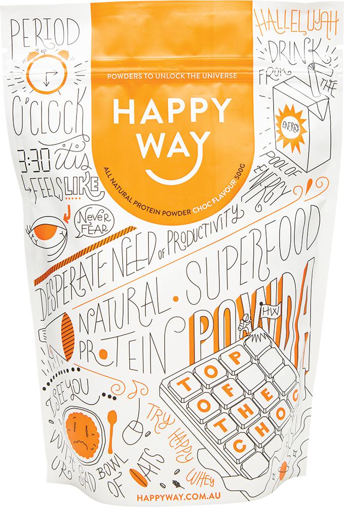 Happy Way Whey Protein Powder Happy Way Whey Protein Powder