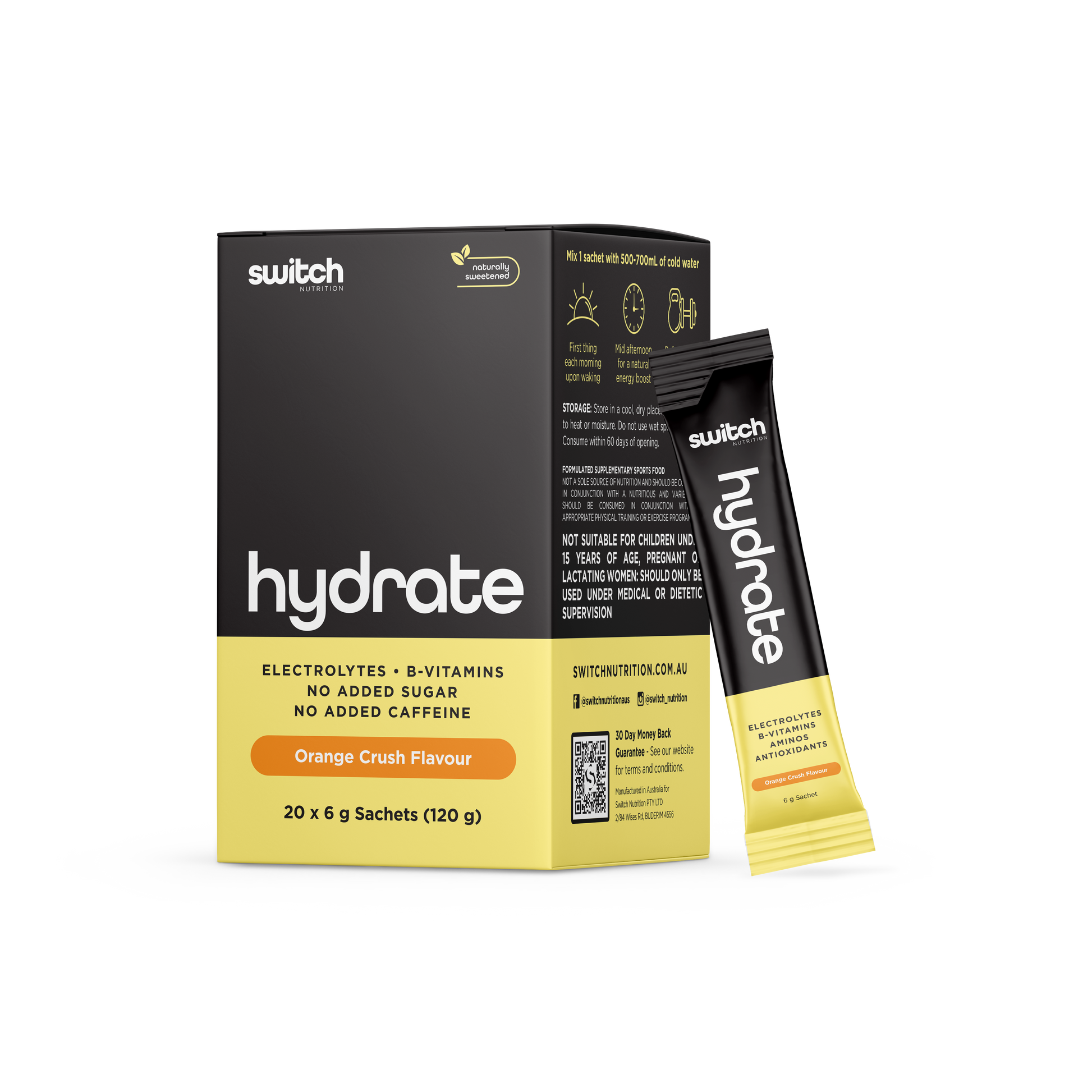 Switch Nutrition Hydrate Switch Sugar Free Switch Nutrition Hydrate Switch Sugar Free