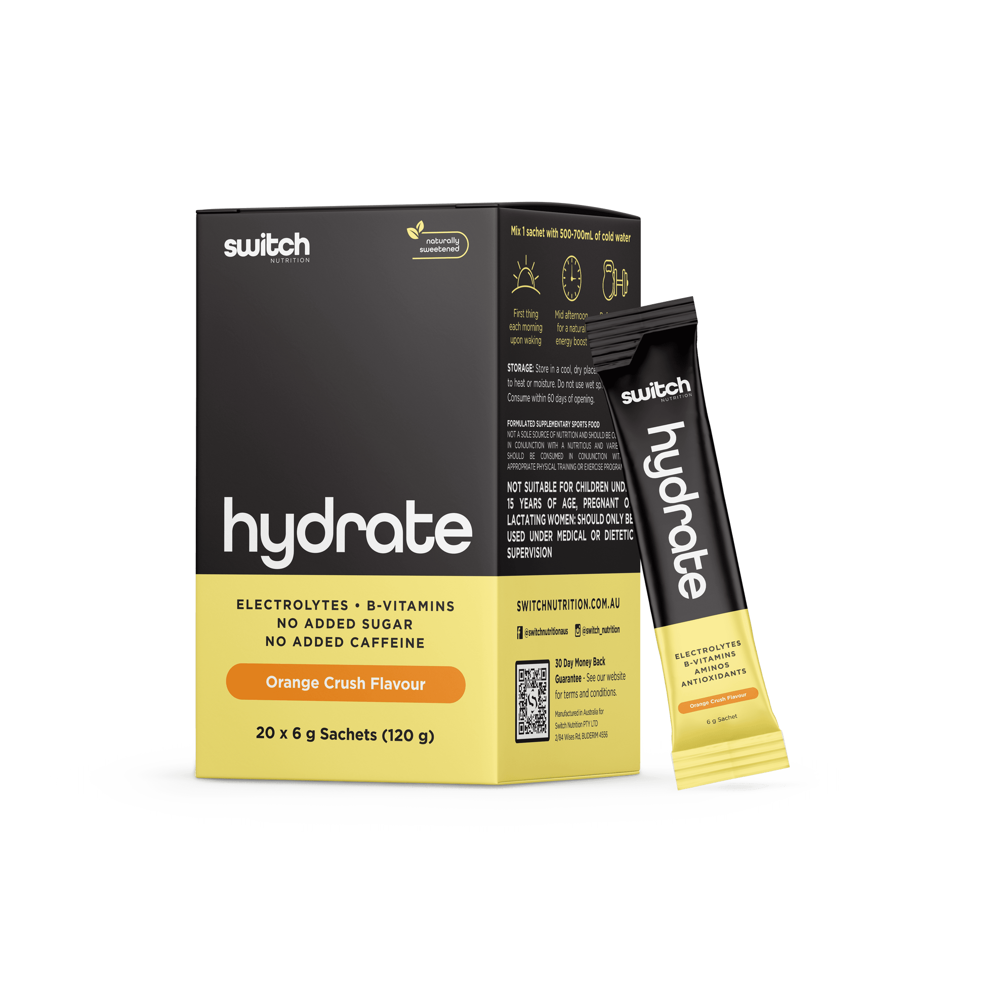 Switch Nutrition Hydrate Switch Sugar Free Switch Nutrition Hydrate Switch Sugar Free