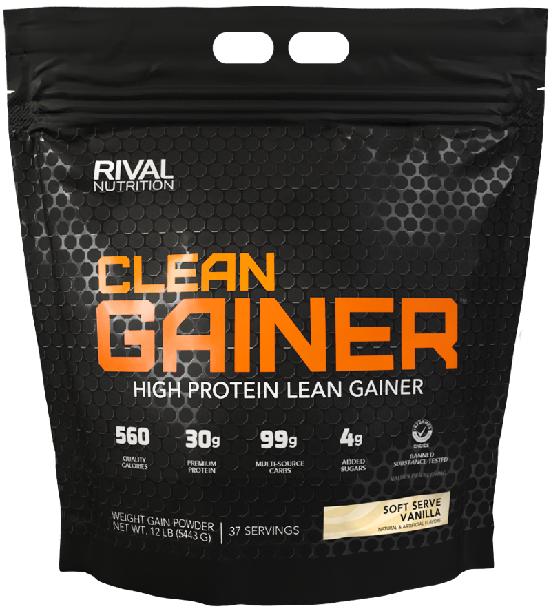 Rival Nutrition Clean Gainer 12lb Smooth Vanilla