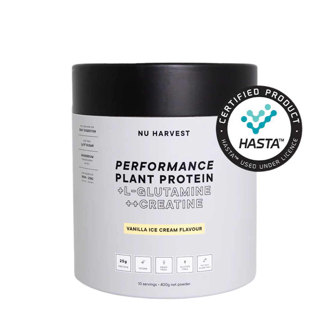 Naked Harvest Performance Plant Protein 400g Vanilla Ice Cream
