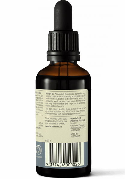 Wanderlust Brahmi Liquid 90ml