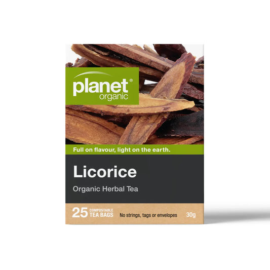 Planet Organic Licorice Herbal Tea x 25 Tea Bags