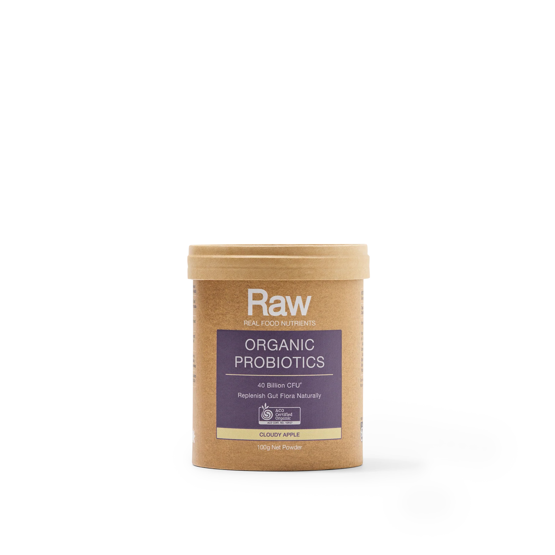 Amazonia Raw Organic Probiotics 100g Cloudy Apple