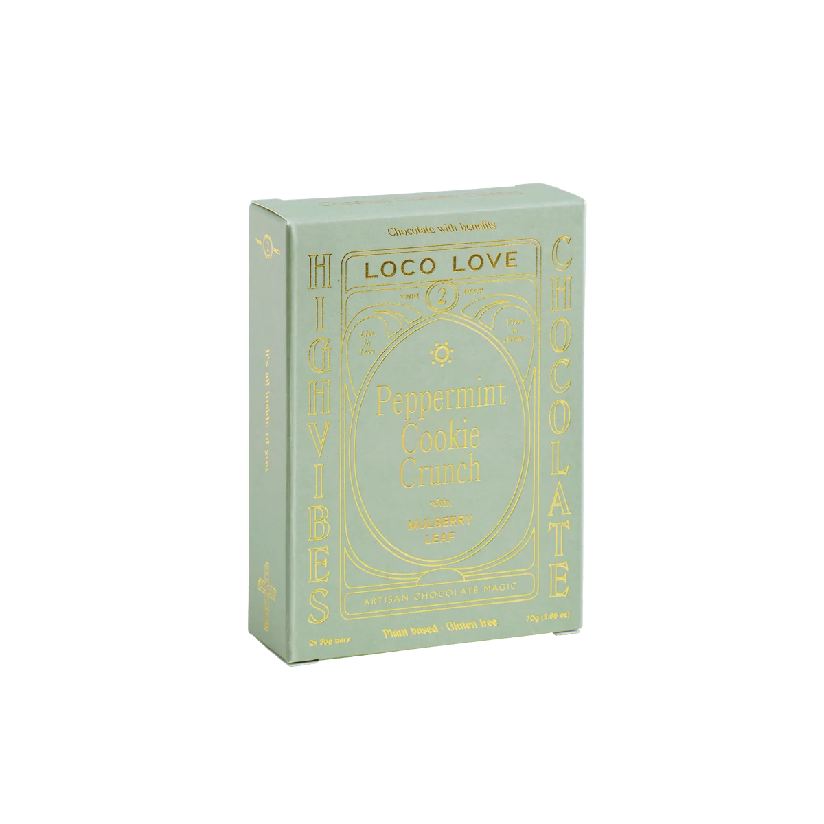 Loco Love Chocolate 70g Peppermint Cookie Crunch