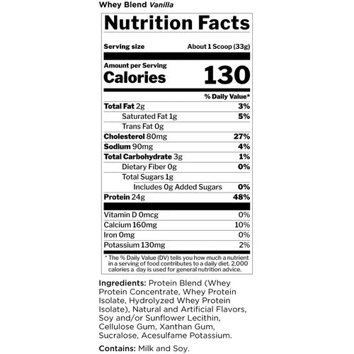 Rule1 Whey Blend 5lb Choc Peanut Butter