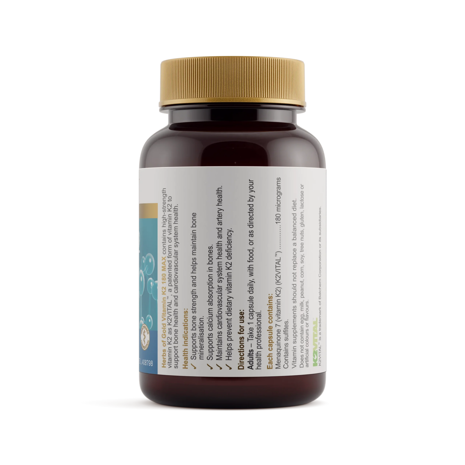 HofG Vitamin K2 180 Max 60vc