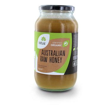 Lotus Raw Organic Australian Honey