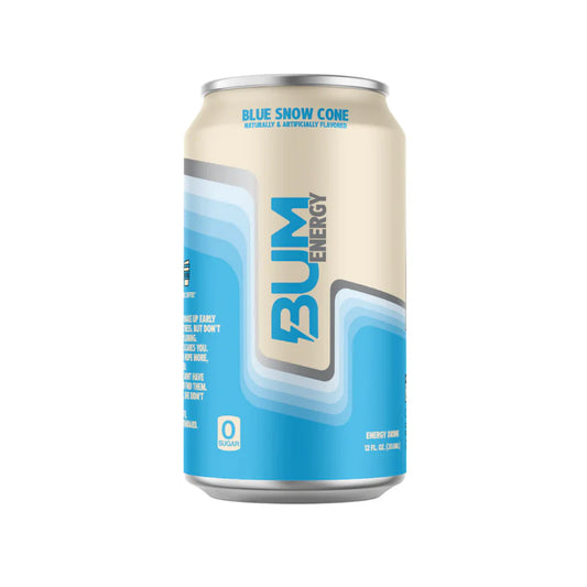 BUM Energy Can 355ml Blue Snow Cone