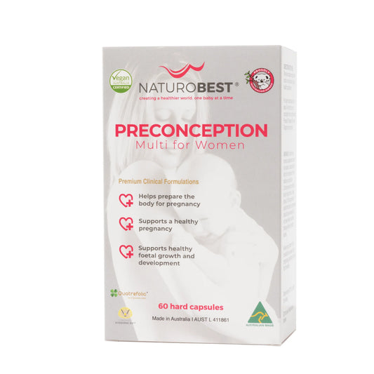 NaturoBest Preconception Multi for Women 60c