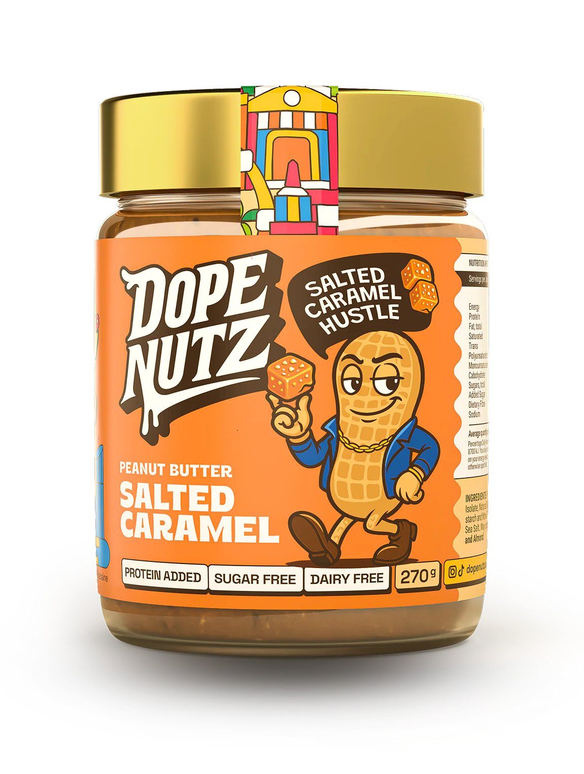 Dope Nutz Peanut Butter 325g Salted Caramel